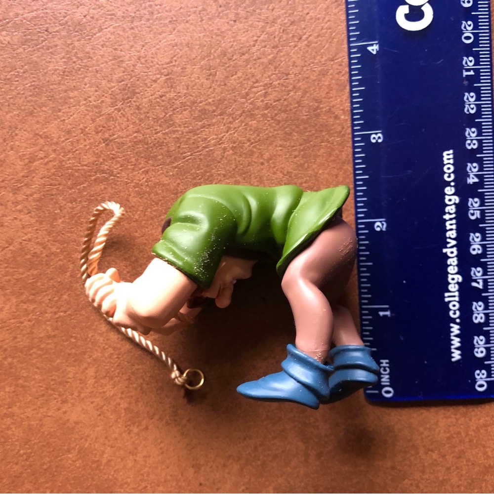 Vintage 1996 Hallmark Disney Hunchback of NorteQuasimodo Green and Blue Ornament - Picture 5 of 7